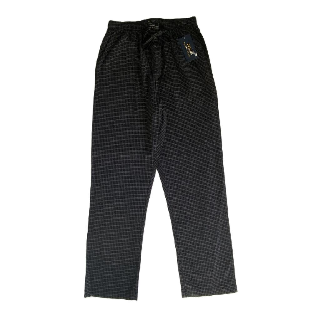 Polo Ralph Lauren Sleep Pant Men's Small Elastic Drawstring Waist Pockets NEW